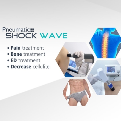 Przenośna maszyna do terapii falami uderzeniowymi 1 bar - 6 barów Energia AC 110 V / 240 V