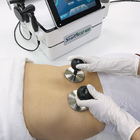 Pojemnościowa i rezystancyjna diatermiczna elektromagnetyczna maszyna do terapii falami uderzeniowymi