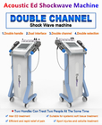 Double Chanle ESWT Therapy Machine Fala uderzeniowa do leczenia zaburzeń erekcji w leczeniu Ed