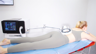 Ruchoma maszyna magnetoterapeutyczna 130 KHz do chorób zwyrodnieniowych stawów