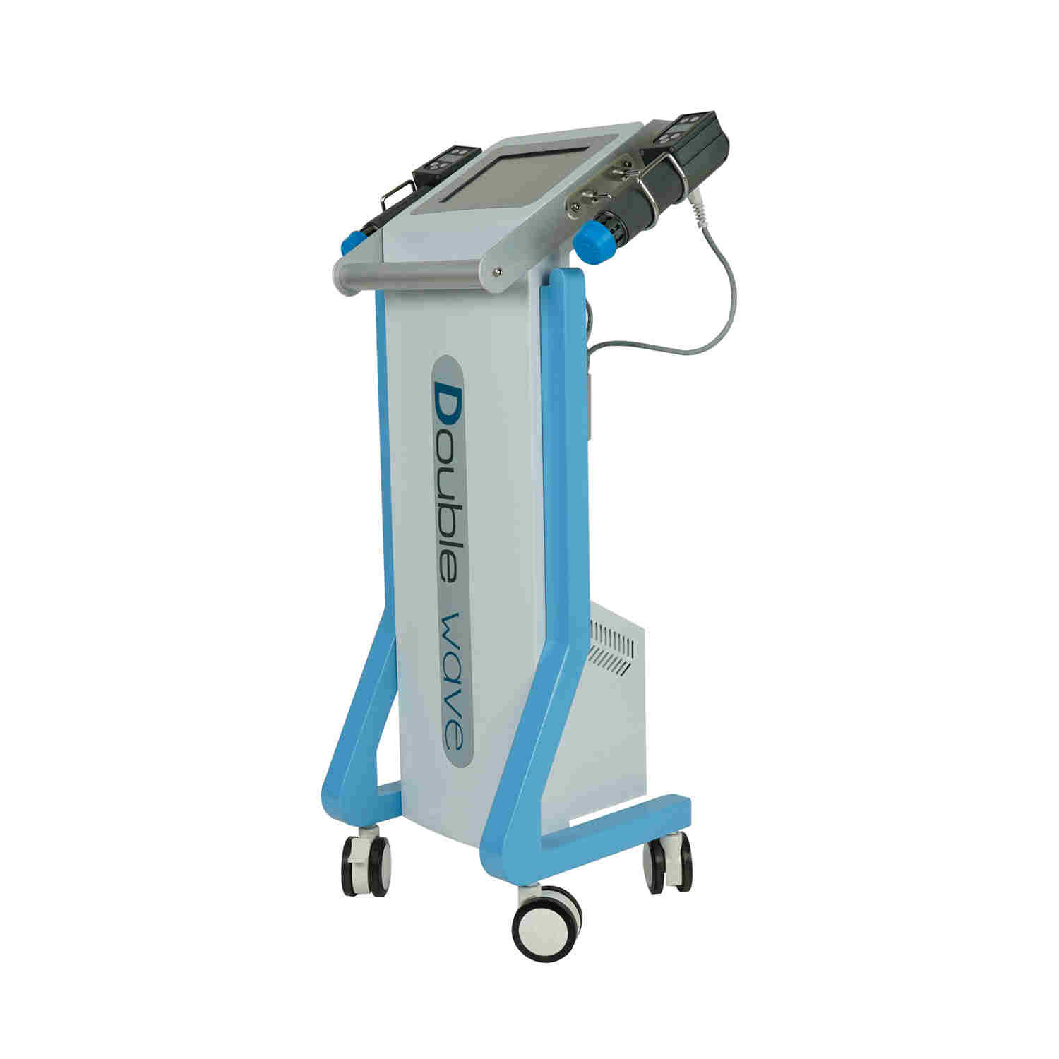 Przenośna maszyna do terapii falami uderzeniowymi dla ED, elektromagnetyczna maszyna lecząca z 2 uchwytami