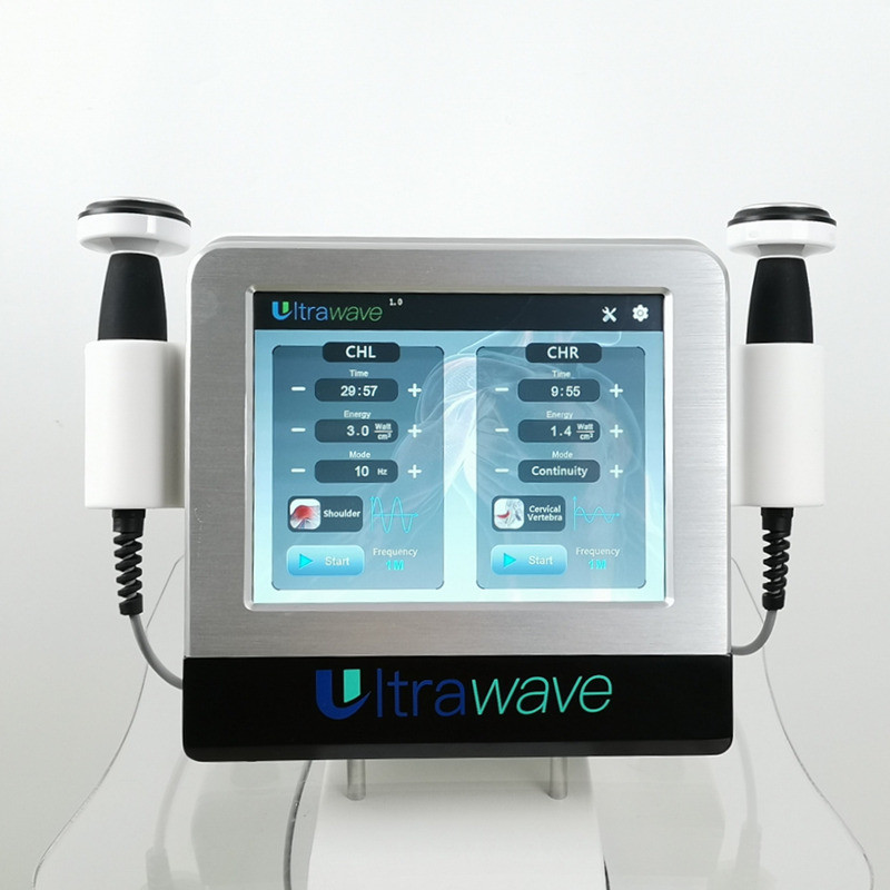 Opieka zdrowotna Maszyna do fizjoterapii ultradźwiękowej 10MHZ Ulepszony relaks tkankowy