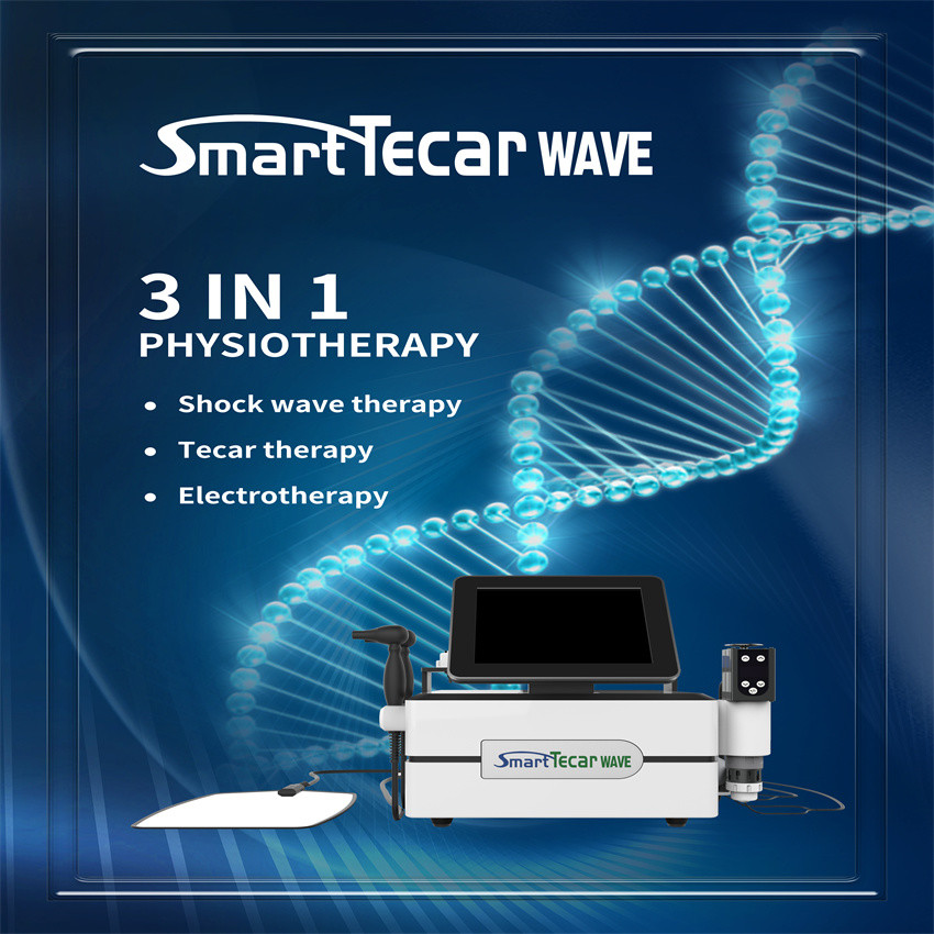 Terapia ultradźwiękowa Tecar Maszyna do diatermii fali uderzeniowej Częstotliwość radiowa 450 KHZ