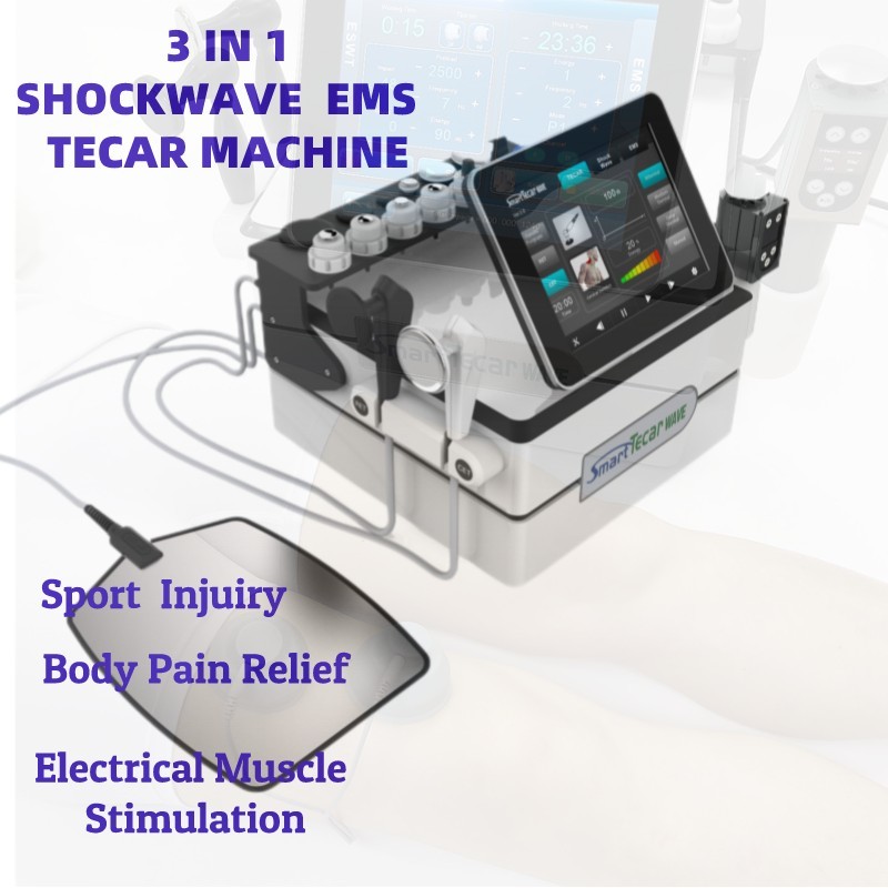 EMS Shockwave Tecar Therapy Machine Urządzenie do fizjoterapii do urazów sportowych